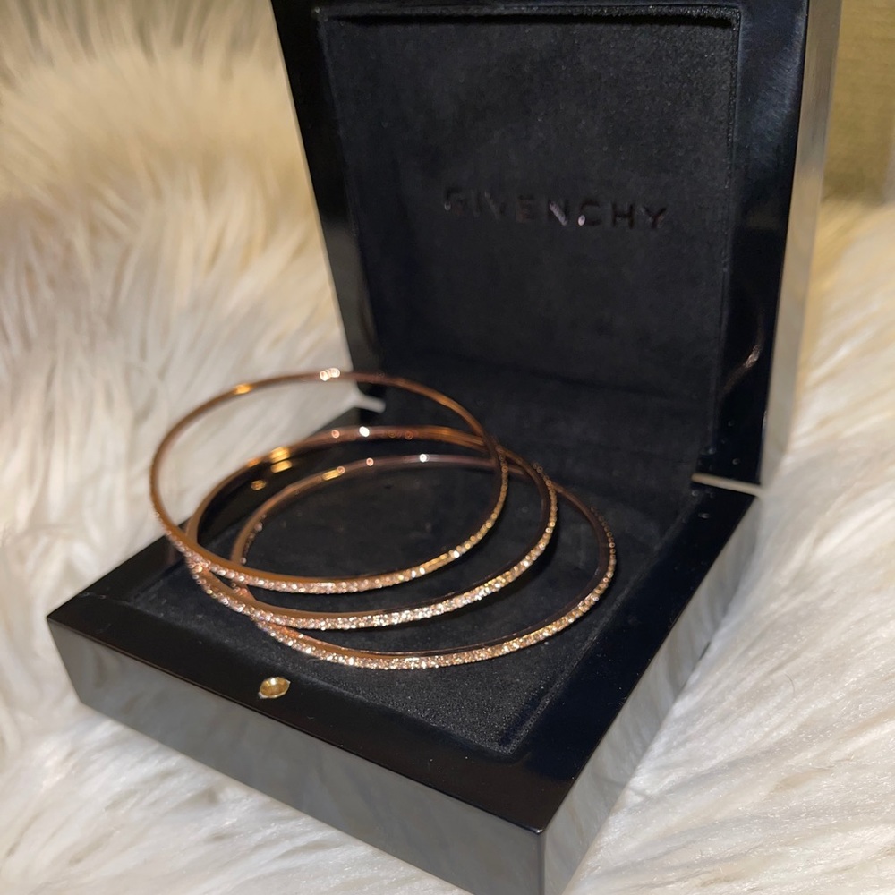 3-Pc. Set Crystal Stack Bangle Bracelets - image 2